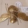 Antique Brass Colour Bumble Bee Ornament from Anthropologie Image 6