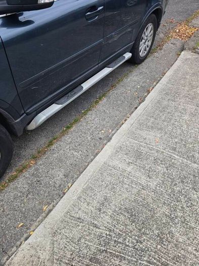 side steps