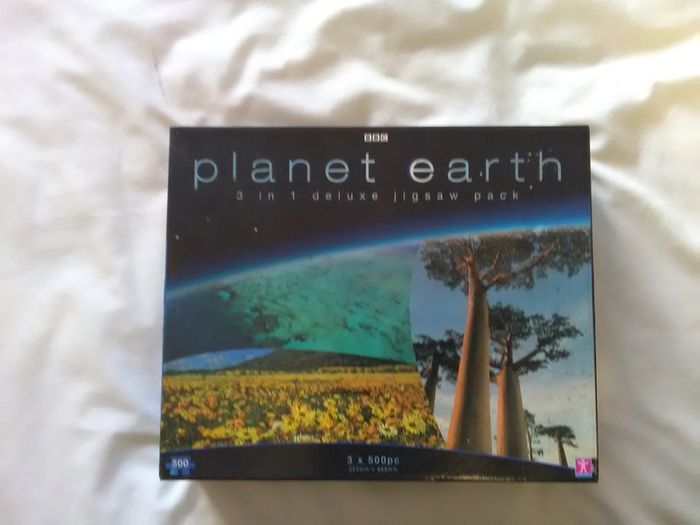3 x 500 piece in 1Jigsaw puzzle