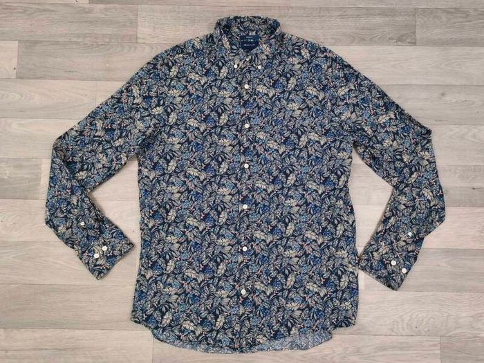 Gant Floral Patterned Shirt Mens Medium