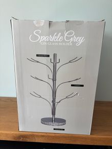 Sparkly Gin Glass Holder