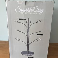 Sparkly Gin Glass Holder