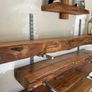 Live Edge Rustic Chestnut Mantels Image 8