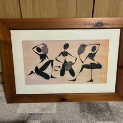 Pine framed print