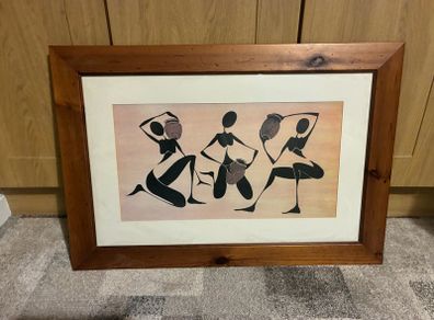 Pine framed print