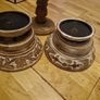 wooden candle holder Image 4