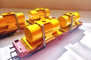 Model  Railway Irish Weedspray Wagons