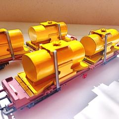 Model  Railway Irish Weedspray Wagons