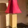 Mid Century French Table Lamp, Vintage Jean Claude Mahey, Lacquer Brass Chrome, 70s Image 5