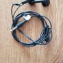 Black Earphones with microphone Image 2
