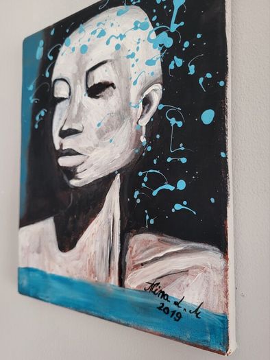 Original acrylic painting on canvas!