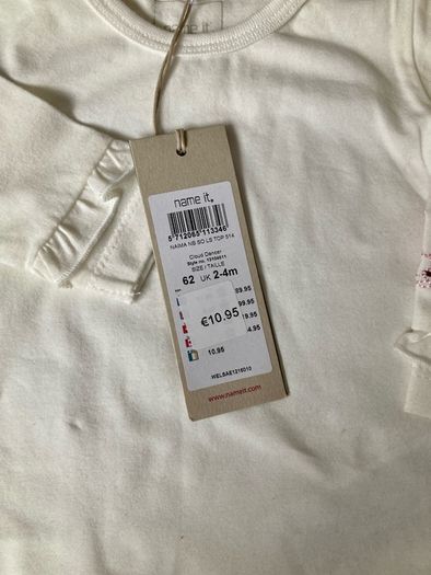 Baby girl tops 0-3m