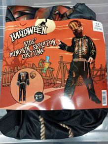 Pumpkin Skeleton costume