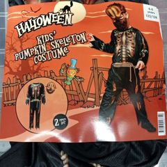 Pumpkin Skeleton costume