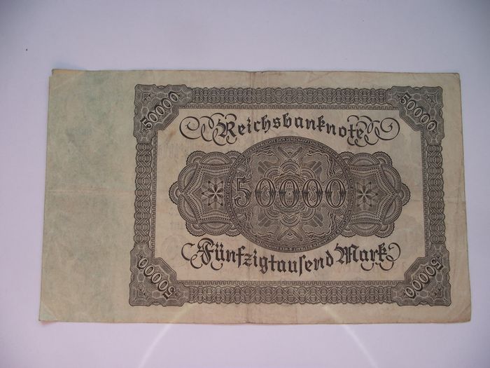 Germany. Reichsbanknote. 50000 Mark (19.11.1922)#2