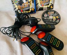 PlayStation 2 Buzz Buzzers and Game