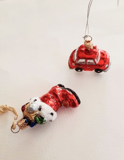 2026 Two small tree decorations