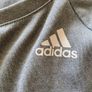 Adidas 3-Stripes Fitted T-Shirt Grey Size M Image 6