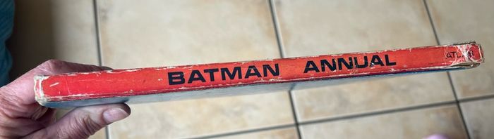 Batman Annual 1968 - rare with cover photo
