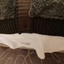 mens cardigan  brown mix fab Image 10