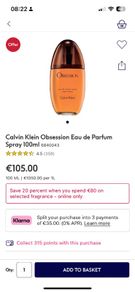 Calvin klein Obsession perfume