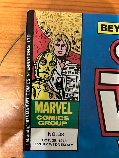 Comic: 'Star Wars Weekly' no. 38 / 1978