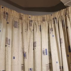 Sitting room curtains pencil pleats Michael Murphy