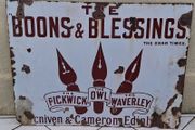 Rare Enamel Sign