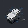 Pair Glass Door Pivot Hinges Single For Cabinet Showcase Cupboard Image 2