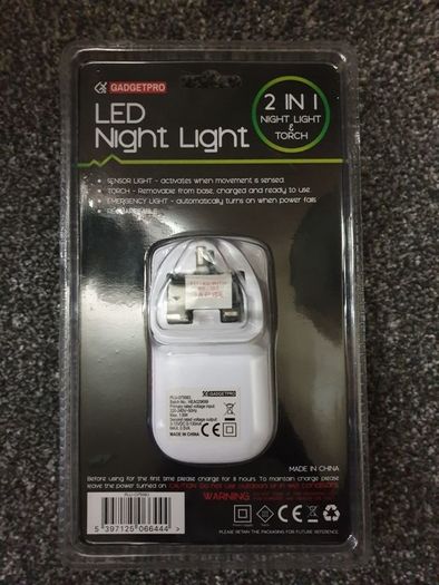 rechargeable sensor emergency light