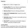 Memory foam mattress topper Image 4
