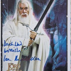 Gandalf signed by Ian McKellen