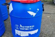 plastic barrels