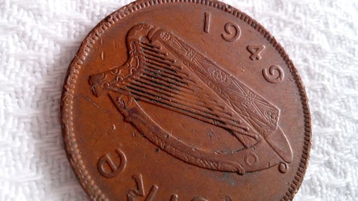 1949 Irish Penny.