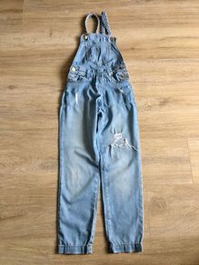 Mayoral ripped dungarees 7-8