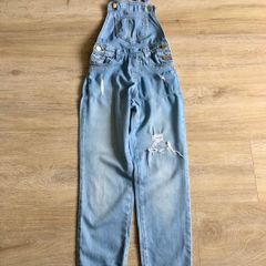 Mayoral ripped dungarees 7-8