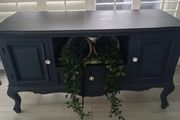 French style navy sideboard / TV cabinet