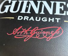 Branded Guiness storage boxes /seats Set of three, small, medium and large