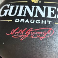 Branded Guiness storage boxes /seats Set of three, small, medium and large
