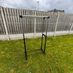 2x Rolling Clothes rack
