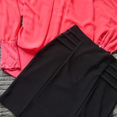 Mini Black Skirt.  Size 8