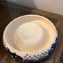 Blue/ white china dish and candle holder Image 5
