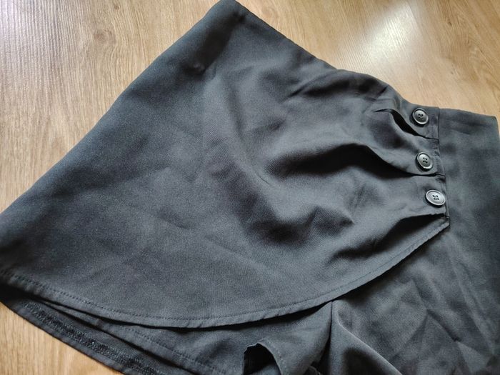 Black skirt +shorts  Size 12
