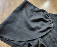 Black skirt +shorts  Size 12