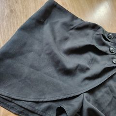 Black skirt +shorts  Size 12