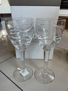 Jasper Conran Aura Wine glass pair new
