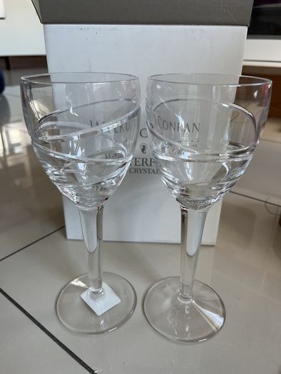Jasper Conran Aura Wine glass pair new