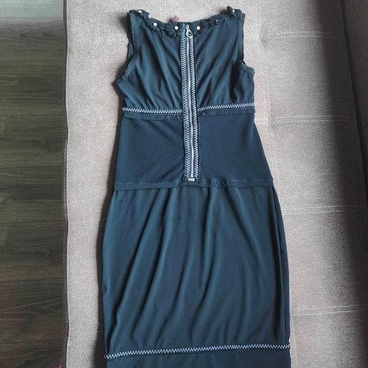 Black mini dress, size S
