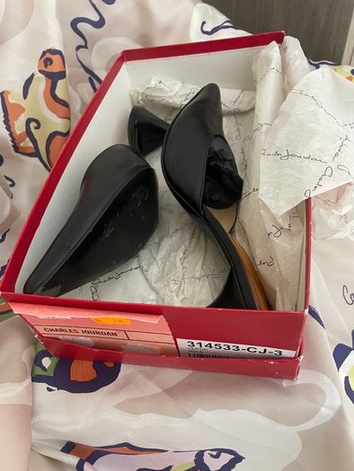 Charles Jourdan Leather Heels