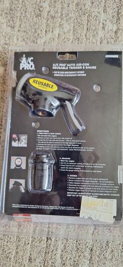 AC pro R134a trigger & gas
